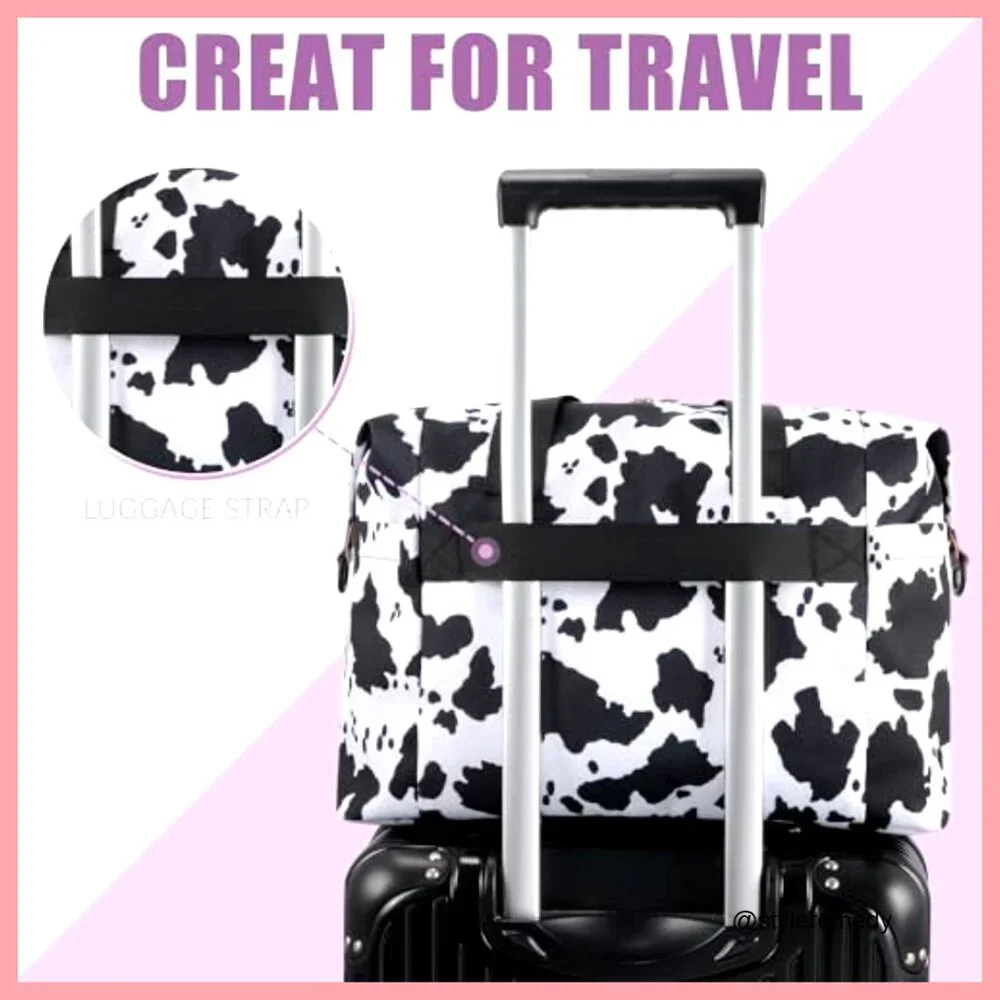 Large Polyester Diaper Tote with Pacifier Case and Insulated Bottle Pockets